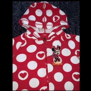 Minnie Mouse Polka Dot Jacket Size : M 7/8
